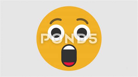 Surprised Animated Emoticon