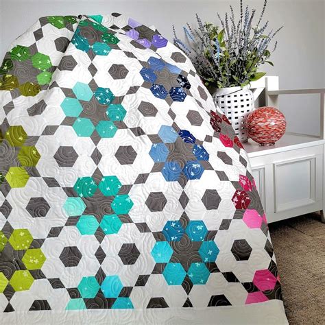 Patrón de colcha con estrella central - Etsy España | English paper ...