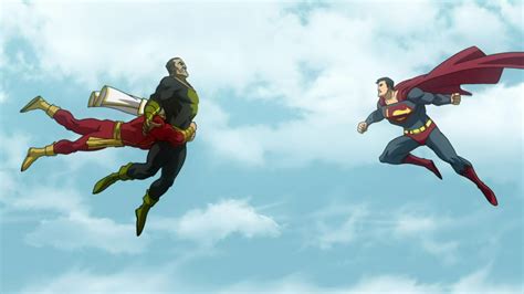Superman Vs Black Adam Wallpaper