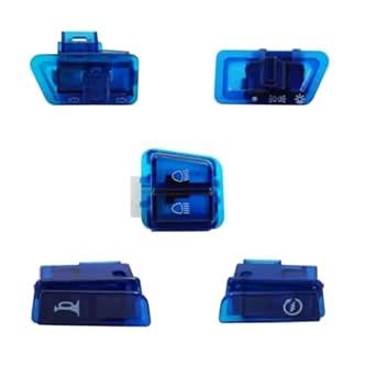 Cloudzy Motorcycle Transparent Horn Self-Start Indicator Headlight Dim ...