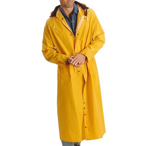 Double S® Unisex Yellow Weatherproof Rain Saddle Slicker 1213018