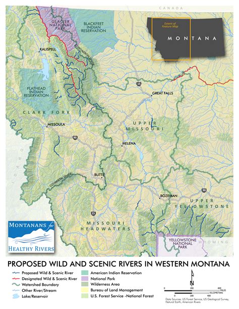 Montana State Rivers