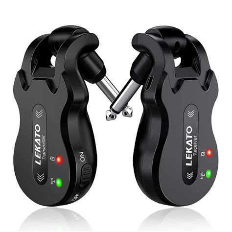 LEKATO Guitar Wireless System, Transmitter/Receiver, High Technology ...