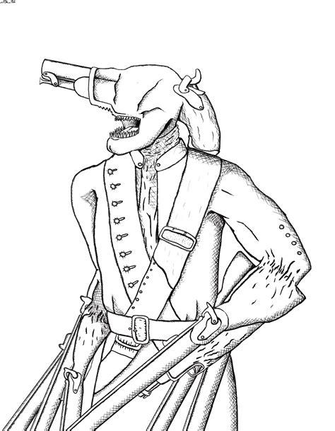 [OC] Gun devil in the 18th century : r/ChainsawMan