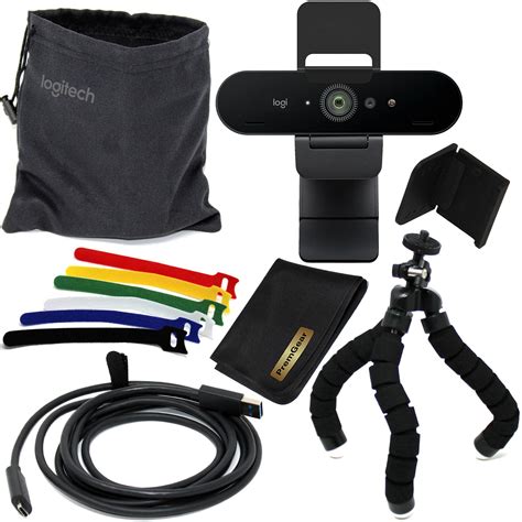 Logitech Brio Ultra 4K HD Pro Webcam for PC & Laptop, for Video Meating ...