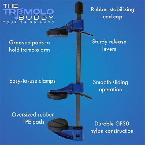 Buy The Tremolo Buddy Guitar Clamping Maintenance Tool for Floyd Rose ...