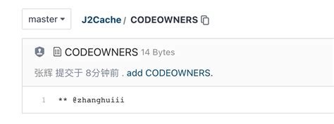Example Git Codeowners File 的图像结果