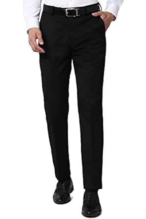 Buy Peter England Men's Slim Work Utility Pants (PETFOSLBR35628_Dark ...