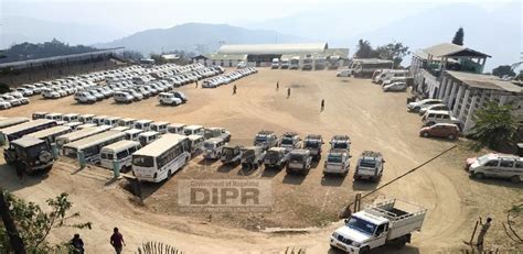 REQUISITIONED VEHICLES AT KIPHIRE | DIPR Nagaland-Department of ...