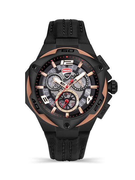Ducati Analog Black Dial Men's Watch-DTWGC0000303 : Amazon.in: Fashion