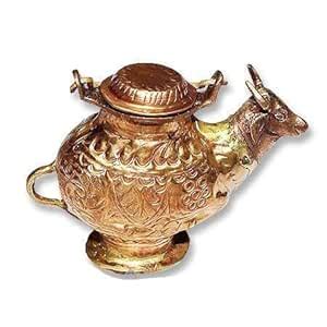 Buy Shambhava Lord Shiva's Nandi Abhishek Pot with Gangajal Sacred Bath ...