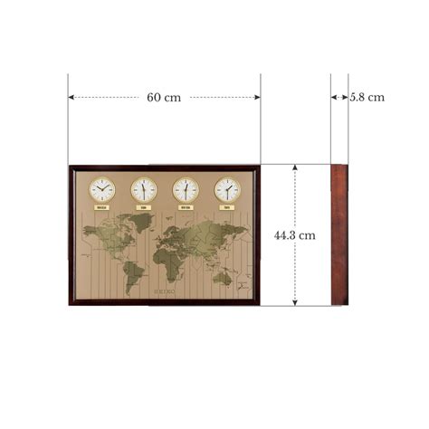 SEIKO ONLINE STORE QXA722B Multi-time clock – SEIKO CLOCKS INDIA