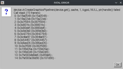 [SOLVED] War Thunder crashing when opening game, shows Vulkan error ...