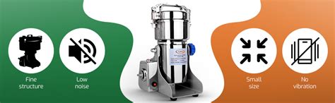 Buy NILSAN Stainless Steel 1200 watts Dry Masala Spices Herbs Grinder ...