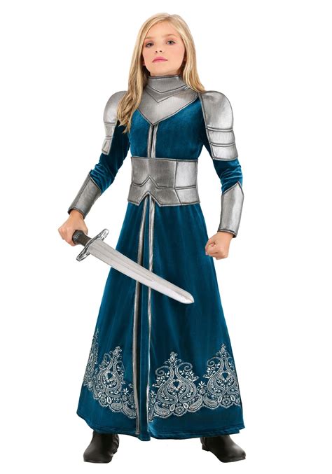 Medieval Knight Costume Dress for Girls