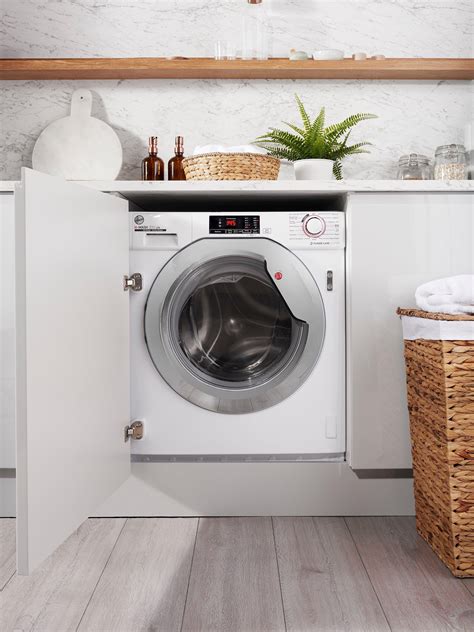 Hoover H-Wash 300 HBWS 49D1ACE/80 Integrated Washing Machine, 9kg Load ...