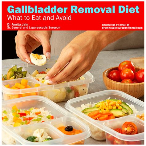 Gallbladder Removal Diet: What to Eat and Avoid | by Dr Amita Jain Laparoscopic and General ...