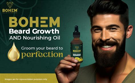 Buy BOHEM Beard Growth Oil | 50ml | Nourishing Beard Oil for Softer ...