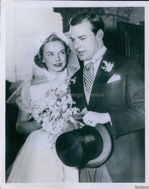 Vintage Actress Diana Lynn John C Lindsay Lovely Wedding Actor 7X9 ...