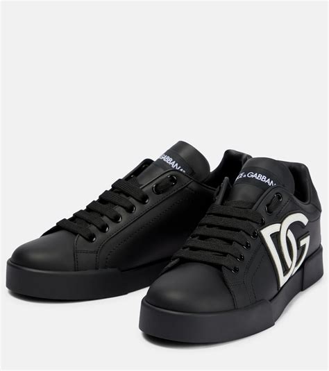 Dolce&Gabbana - Portofino leather sneakers Dolce & Gabbana