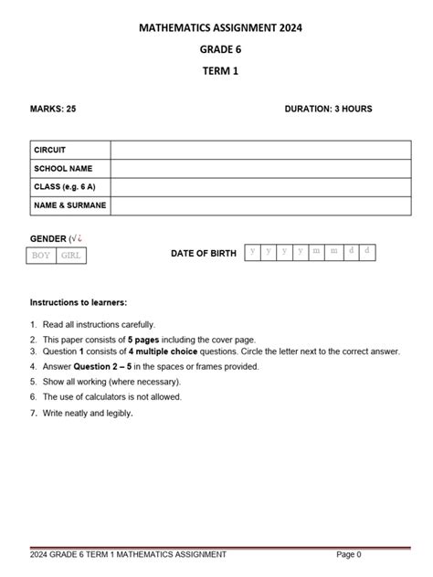 Image result for Assignment 2021 Class 6 12 Week MS Easy Teaching