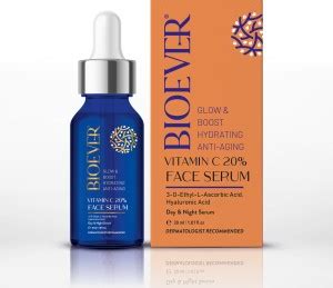 Bioever Glow and Boost Hydrating Anti Ageing Face Serum, Vitamin C (30 ...