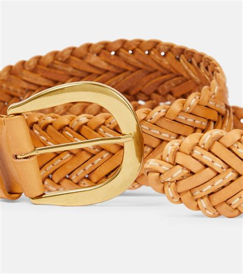 Zimmermann - Stitch Weave Braid leather belt Zimmermann