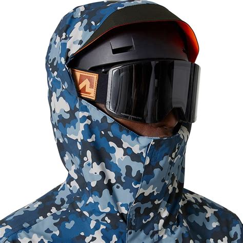 Buy Helly Hansen Men's ULLR Z Shell Jacket, 585 Ocean Camo, Small ...