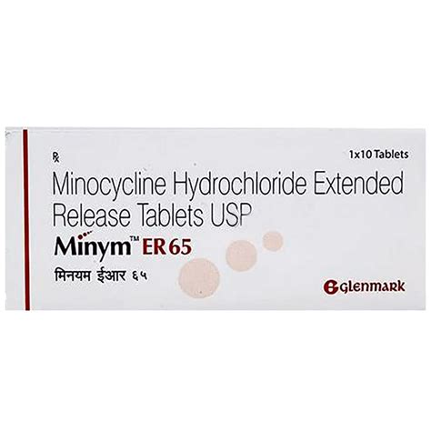 Minym ER 65MG - Strip of 10 Tablets : Amazon.in: Health & Personal Care