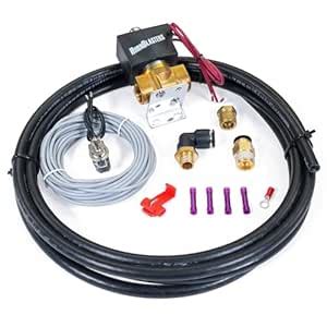 HornBlasters Electric Drain Valve Kit - Push Button Air Tank Moisture ...