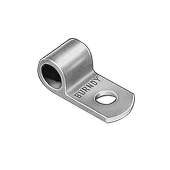 Burndy GP654CG1 Raised Floor Grounding Clamp, 8 Sol. - 4 Str. Conductor ...