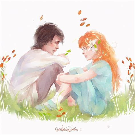 Severus Snape and Lily Evans Fanart... | Potter Archives