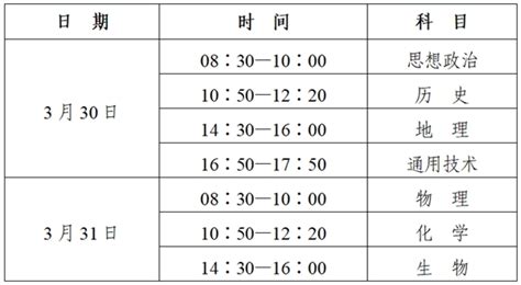 2024年陕西高中学业水平考试具体时间安排_4221学习网