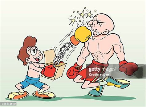 Cartoon Boxing Knockout 的图像结果