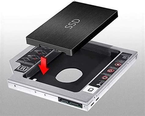 TERABYTE 2.5'' Internal HDD Caddy for 9.5mm ssd 2.5 inch Internal Hard ...