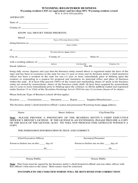 Fillable Online Labor Standards - Wyoming Department of Workforce ...