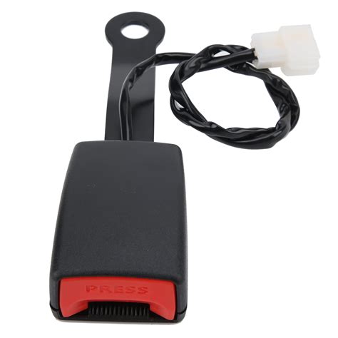 YLSHRF Universal 7.48in Anti-Fading Steel Seat Belt Buckle Clip, Certified Replacement for Car ...