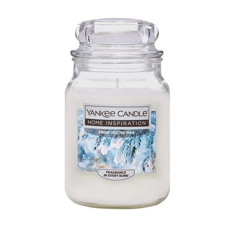 Yankee Candle Home Inspiration Snow Dusted Pine 19oz Candle | BJ's ...