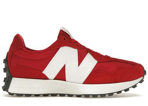New Balance 327 Red White | Red new balance shoes, Athletic shoes ...