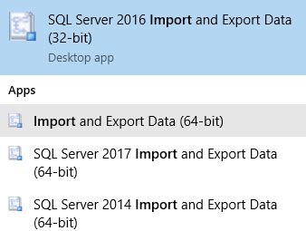 Image result for Microsoft SQL 2014 Export & Import Data