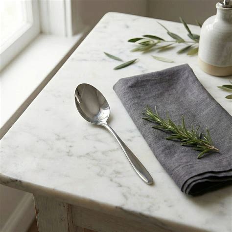 Silver Spoon Set of 6 - Stainless Steel | Black Carrot – BlackCarrot