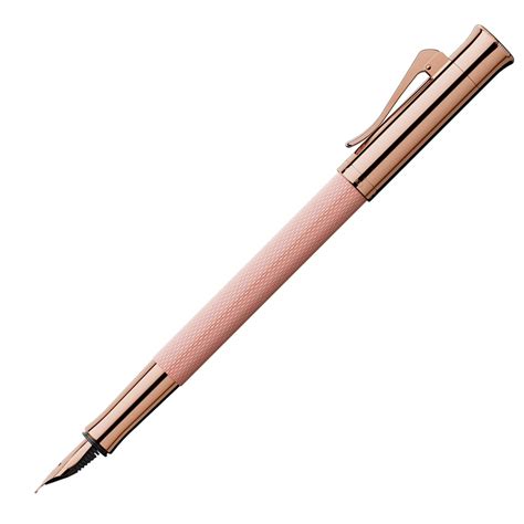 Graf Von Faber-Castell Guilloche Fountain Pen - Rose Blush – PEN PLANET