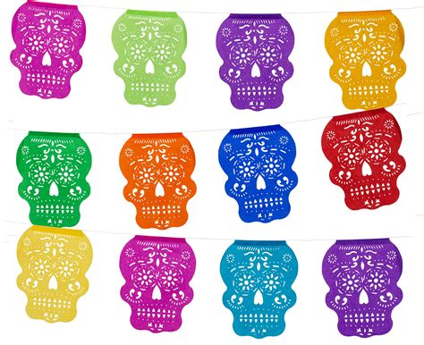 Buy Paper Full of Wishes 2pk Day of The Dead Tissue Papel Picado Set I ...