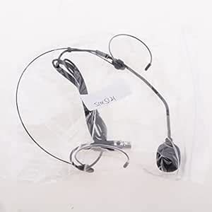 SECRET DESIRE Dual Ear Hook Wired Headset Headworn Microphone Black XLR ...