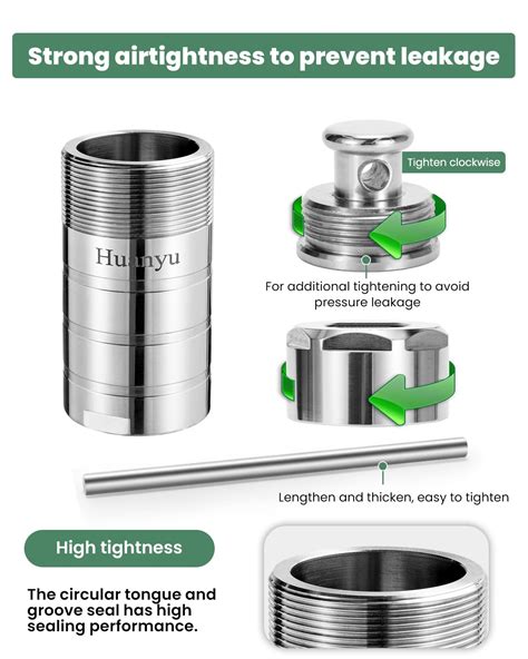 Huanyu 200ml Teflon Lined Hydrothermal Synthesis Autoclave Reactor 200 ...