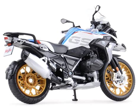 Maisto BMW R1250 GS White Blue– Moto Central