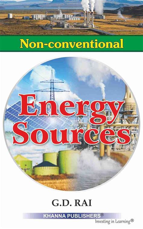 Buy Non Conventional Energy Sources by G.D.Rai Book Online at Low ...