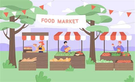 Image result for Local Market Cartoon