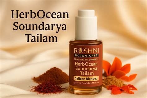 Soundarya Tailam: Goat Milk, Manjistha & Saffron Logic