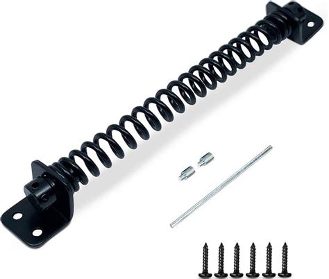Screwtight Gate Closure Hardware with Adjustable Tool Iron Pack of 2 ...